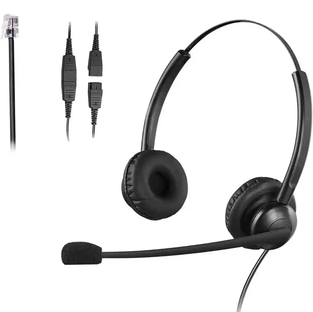 Diadema Para Call Center Rj9 Estereo