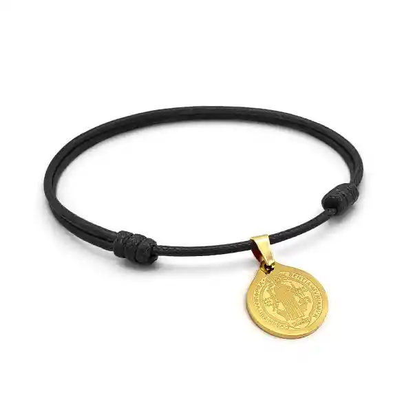 Pulsera Protección San Benito Abad Acero