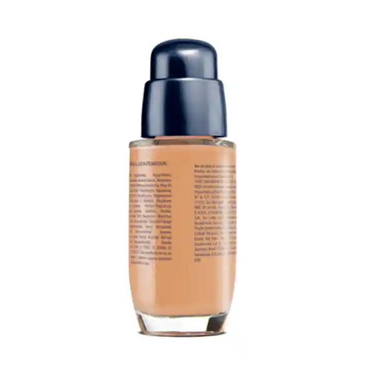 Base De Maquillaje Mate Natural Vogue Con Ácido Hialurónico Tono Bronce 30Ml