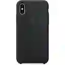 Silicone Case Iphone Xs Max (negro)