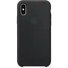 Silicone Case Iphone Xs Max (negro)