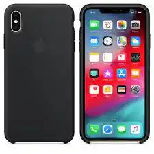 Silicone Case Iphone Xs Max (negro)