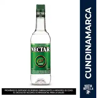 Nectar Club Aguardiente 750 Litro Ml