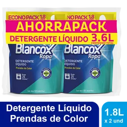 Blancox Detergente Liquido Antibacterial sin Cloro