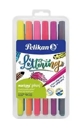 Plumones Marcadores De Colores Markana X12 Unds Pelikan