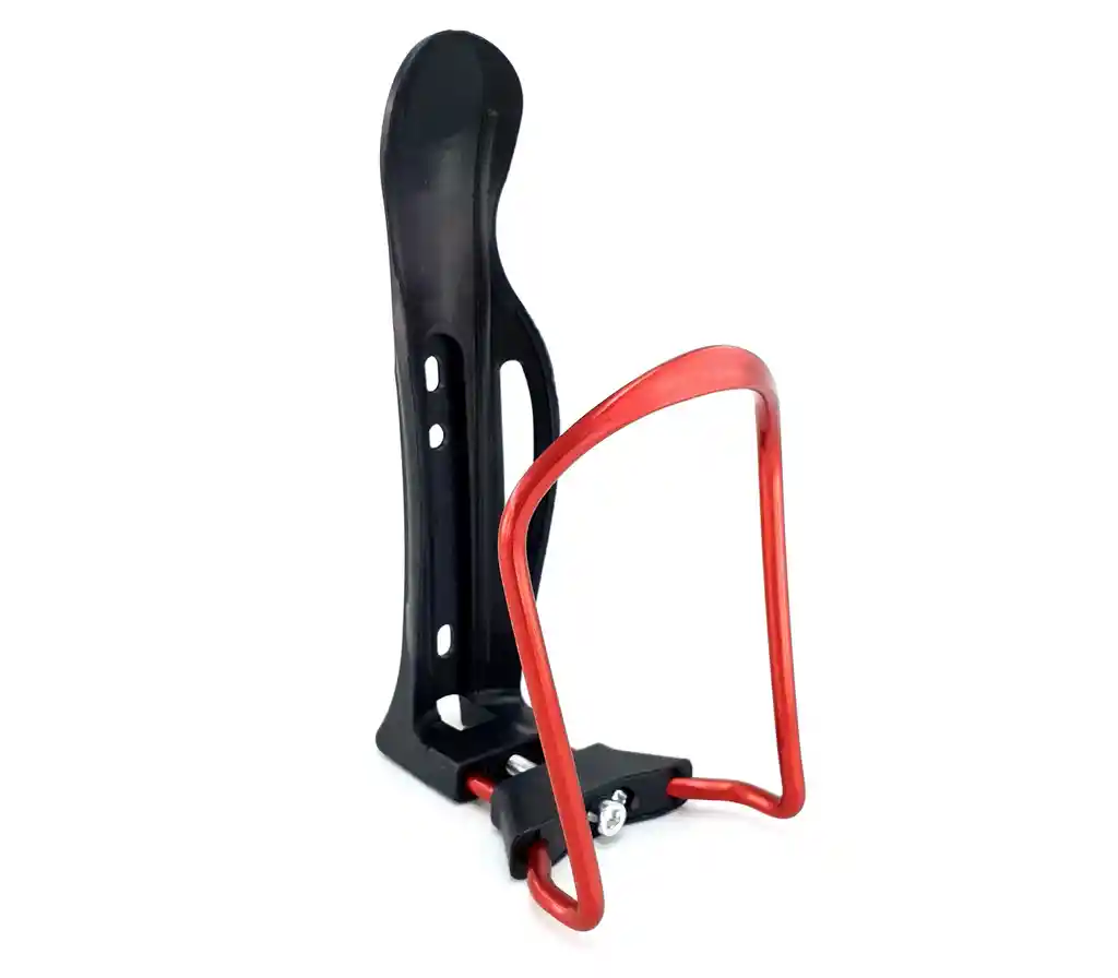 Soporte Ajustable Portacaramañola Rojo Para Bicicleta