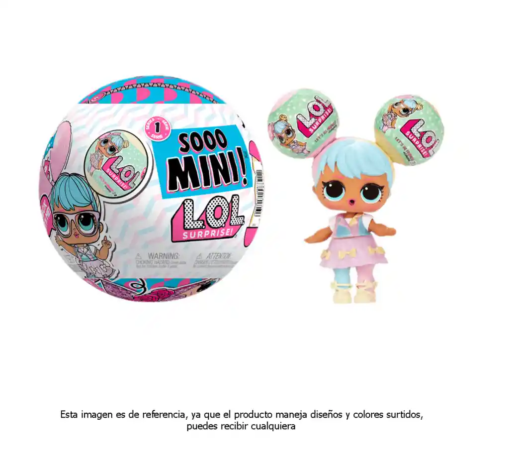 Set De Muñeca Lol Sorpresa Sooo Mini 588412euc