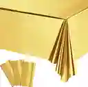 Mantel Metalizado Para Tus Celebraciones Dorado