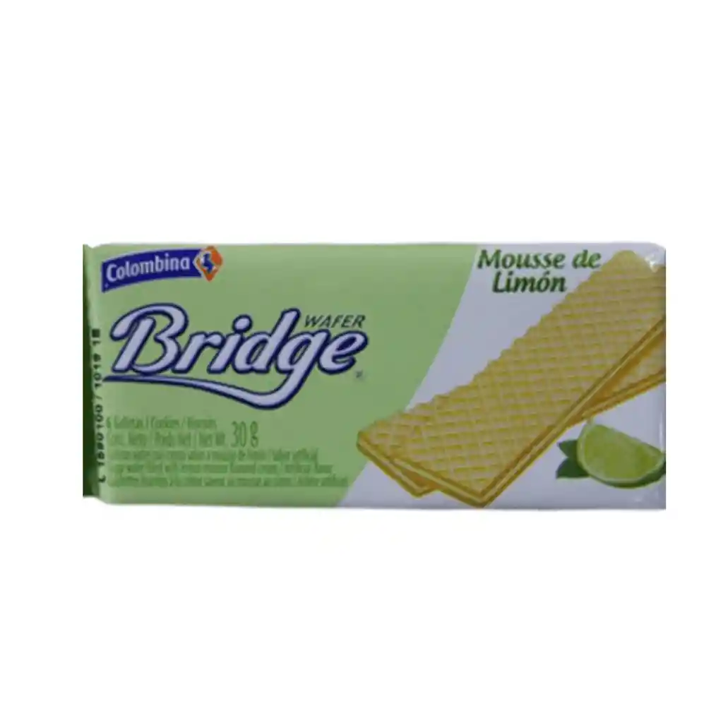 Galleta Bridge De Limon