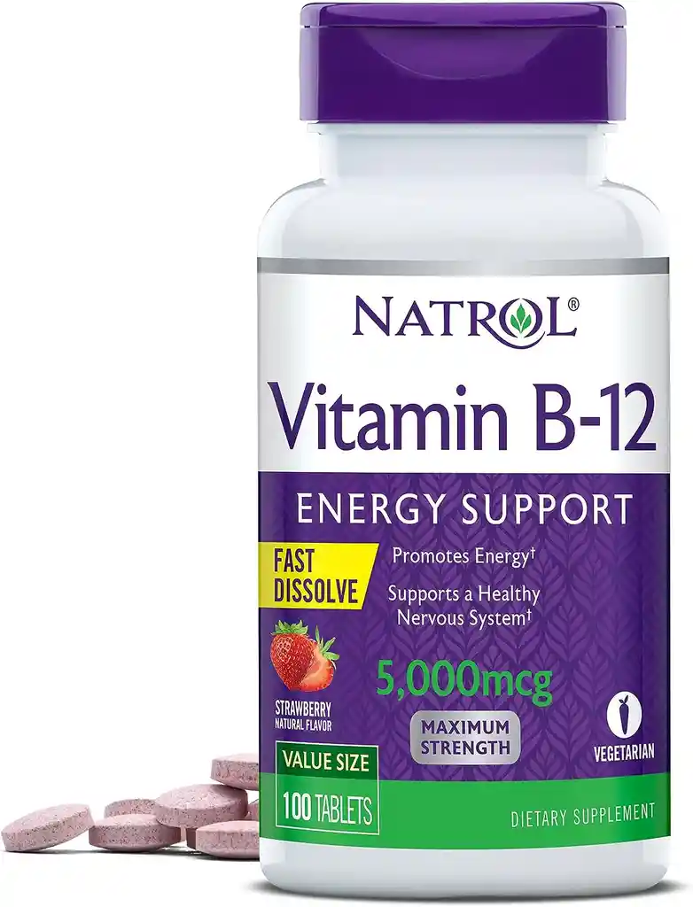 Natrol Vitamina B-12 100 Tabletas