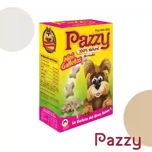 Galletas Para Perro Pazzy Razas Pequeñas Y Medianas 500 Gr Snack Para Perros