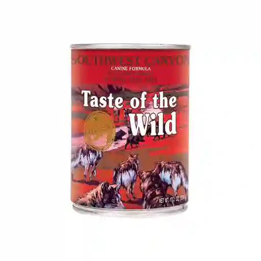 Taste Of The Wild Lata Perro Southwest Canyon/jabali - 390 Gr