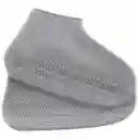 Zapatones Funda Silicona 100% Impermeable Zapato Lluvia Moto Gris