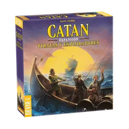 Juego De Mesa Catan (expansión) Piratas Y Exploradores