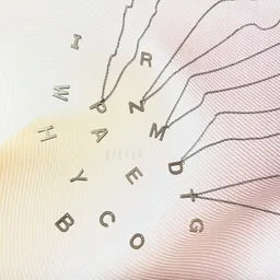 Cadena Inicial "v" Plateada