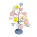 Arbol Bonsai Con Pelotitas Iluminadas Decoracion Led