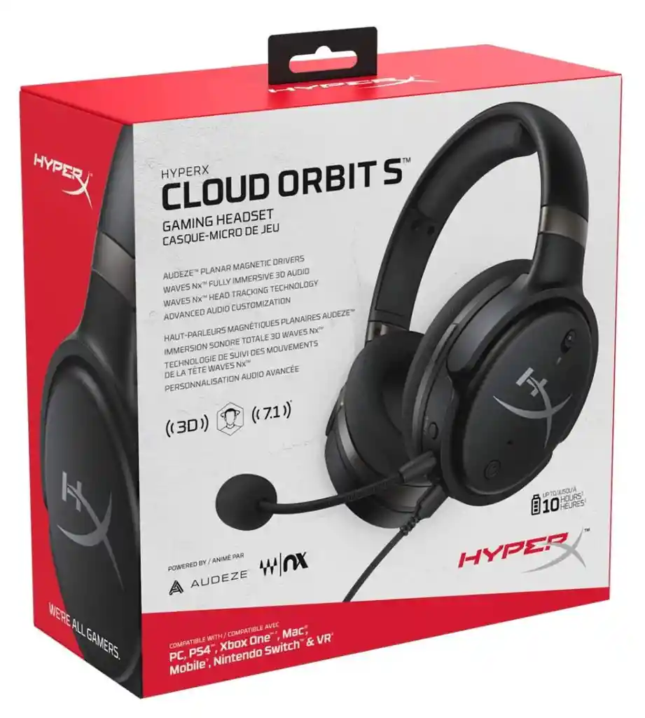 Audífonos Gaming Hyperx Cloud Orbit S 7.1 | Mic Desmontable
