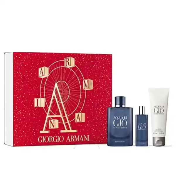 Giorgio Armani Set Perfume Men's Acqua Di Gio Profondo 215ml