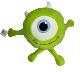 Peluche Cojin Con Cobija Mike Wazowski