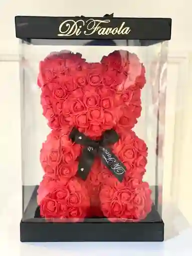 Oso De Rosas Mediano Rojo, Luxury Teddy Bear