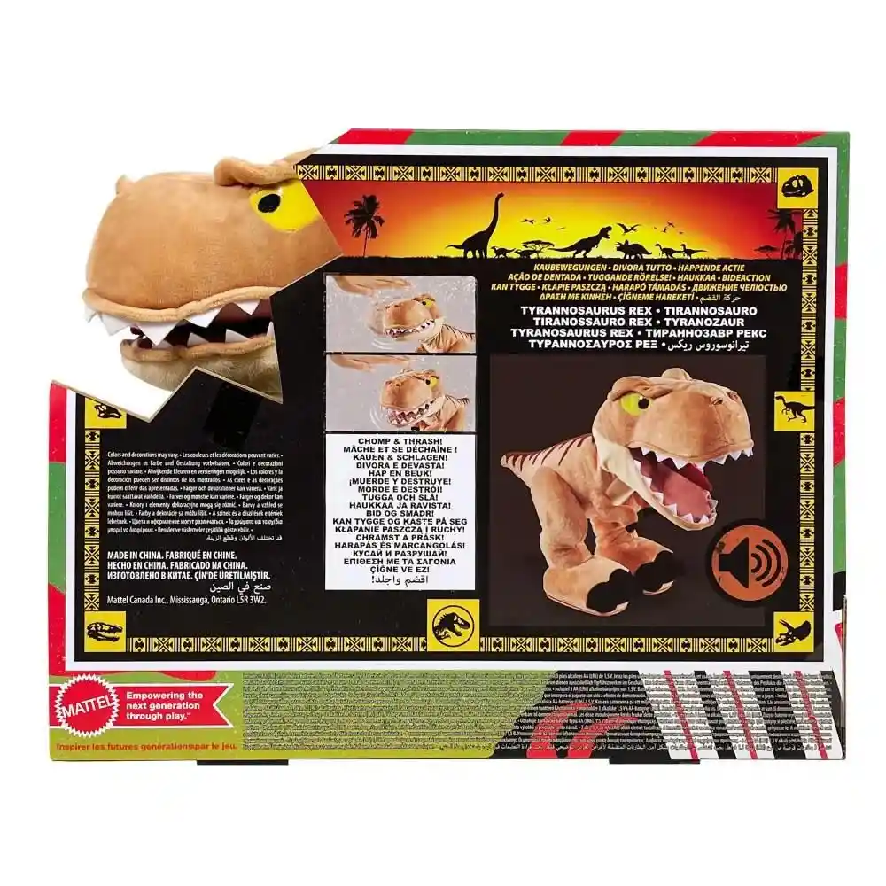 Jurassic World Dinosaurio T-rex Mattel