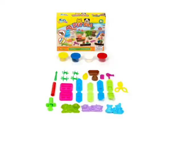 Set Plastilina Mascotas