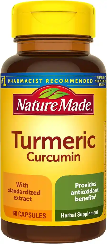 Nature Made Turmeric Curcumin 60 Capsulas