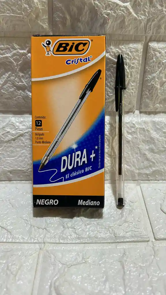 Lapicero Bic Negro Unidad