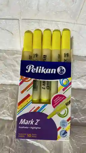 Resaltador Amarillo X12 Pelikan