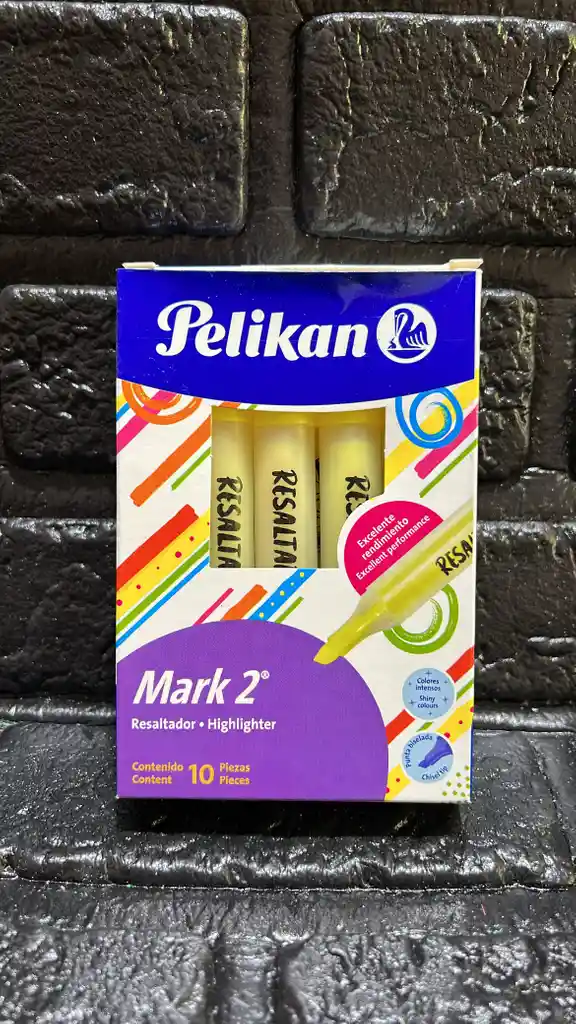 Resaltador Amarillo X12 Pelikan