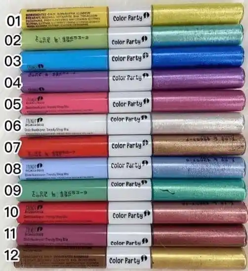 Delineador Doble Color Party Matte Tono 3