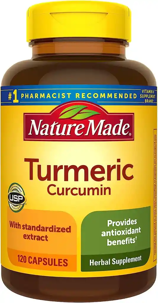 Nature Made Turmeric Curcumin 120 Capsulas