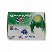Acetaminofen Tableta Ag X 10unds