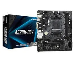 Board Asrock A520m - Hdv