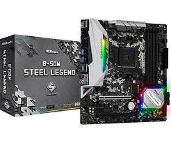 Board Asrock B450m Steel Legend