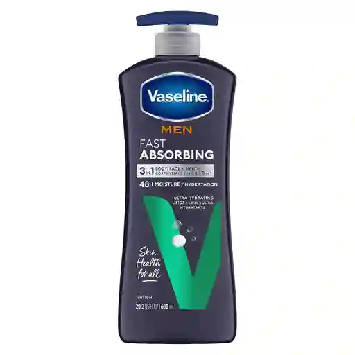 Vaseline Men Crema Corporal 600ml