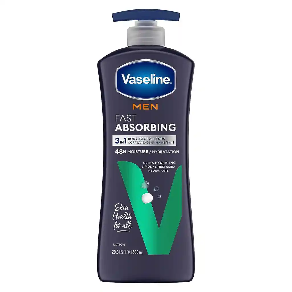 Vaseline Men Crema Corporal 600ml