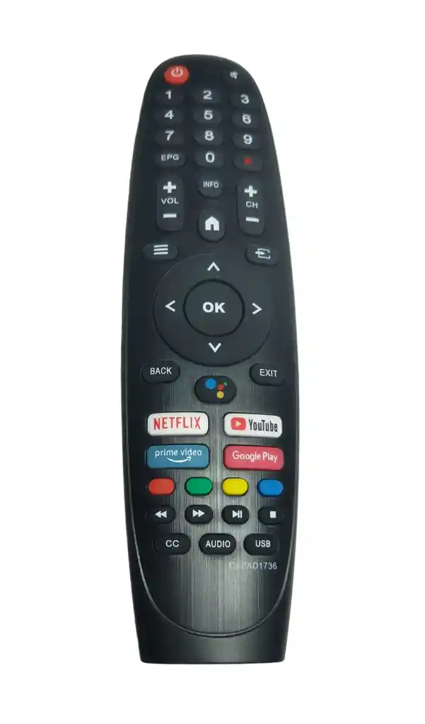 Control Remoto Caixun - Exclusive/ Boton Netflix, Youtube,prime Video Y Google Play