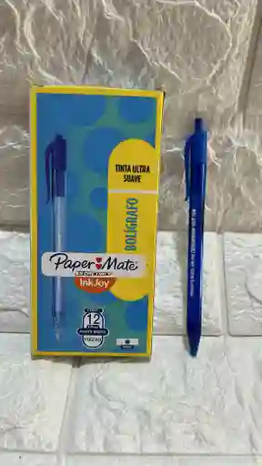 Lapicero Azul Retractil Kilometrico Unidad
