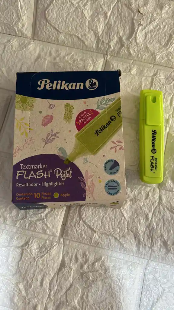 Resaltador Flash Mint Unidad