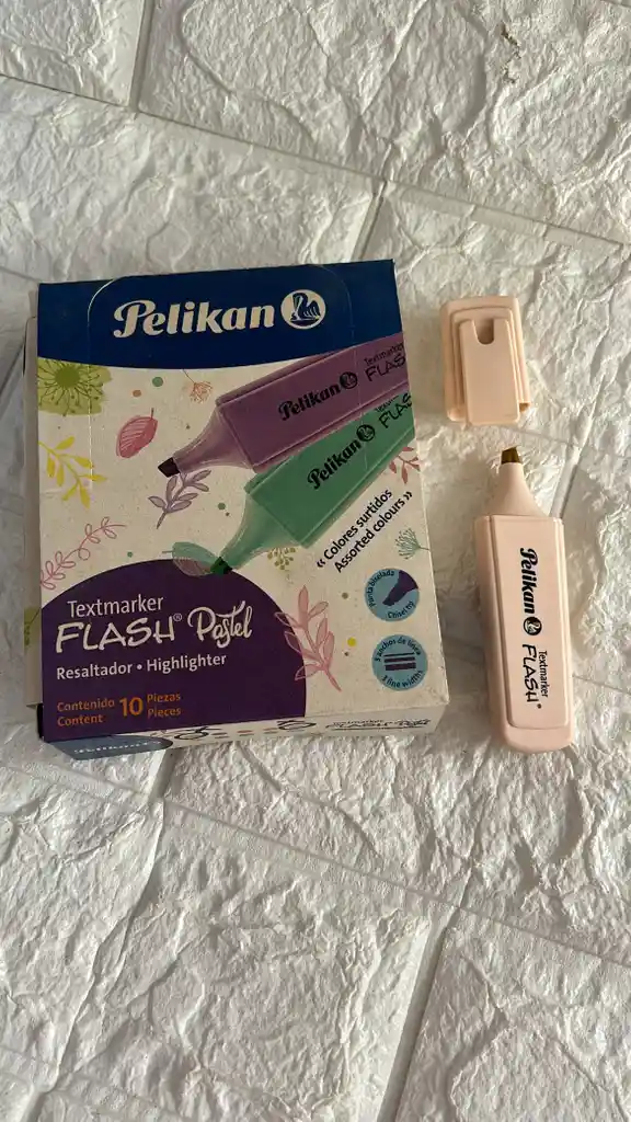 Resaltador Flash Peach Unidad