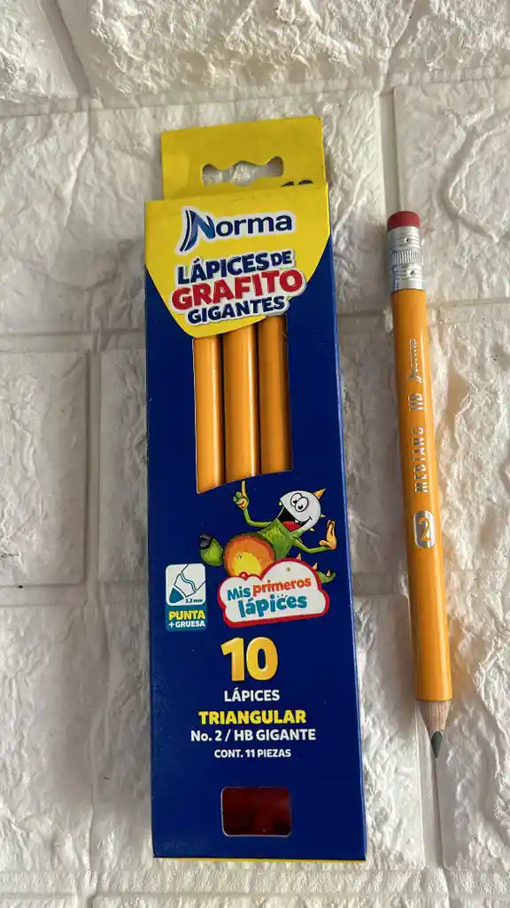 Lapiz Norma Jumbo Unidad Triangular