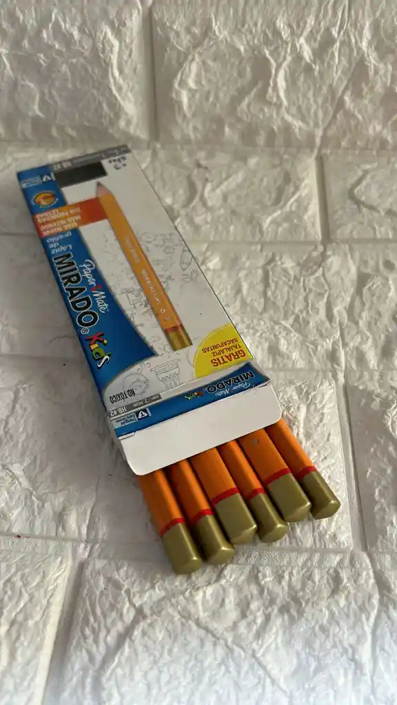 Lapiz Jumbo Nº2 Mirado Caja X6