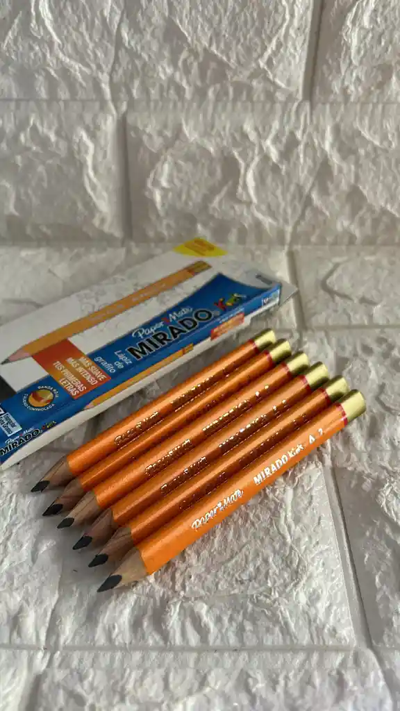 Lapiz Jumbo Nº2 Mirado Caja X6