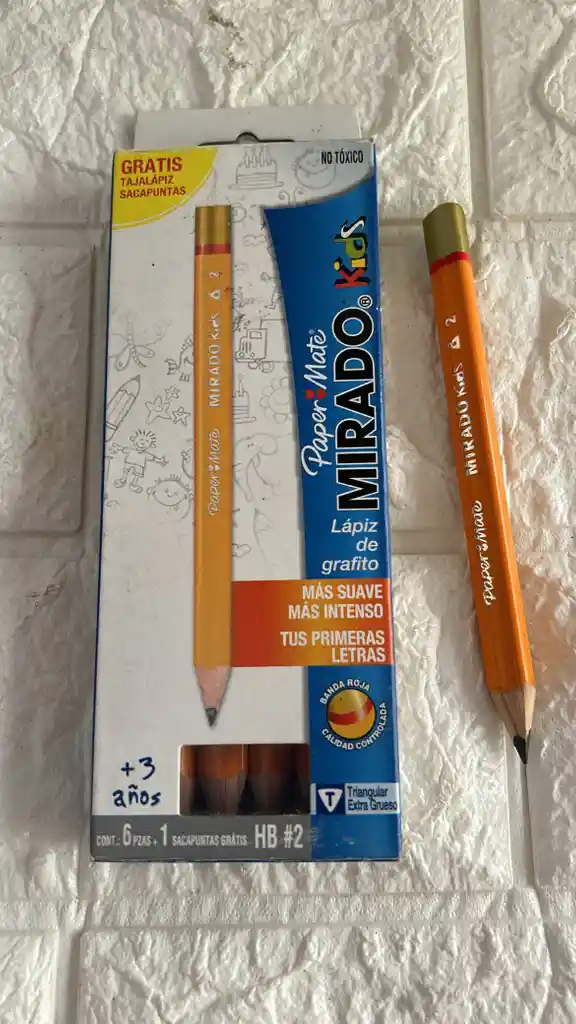 Lapiz Jumbo Mirado Nº X Unidad