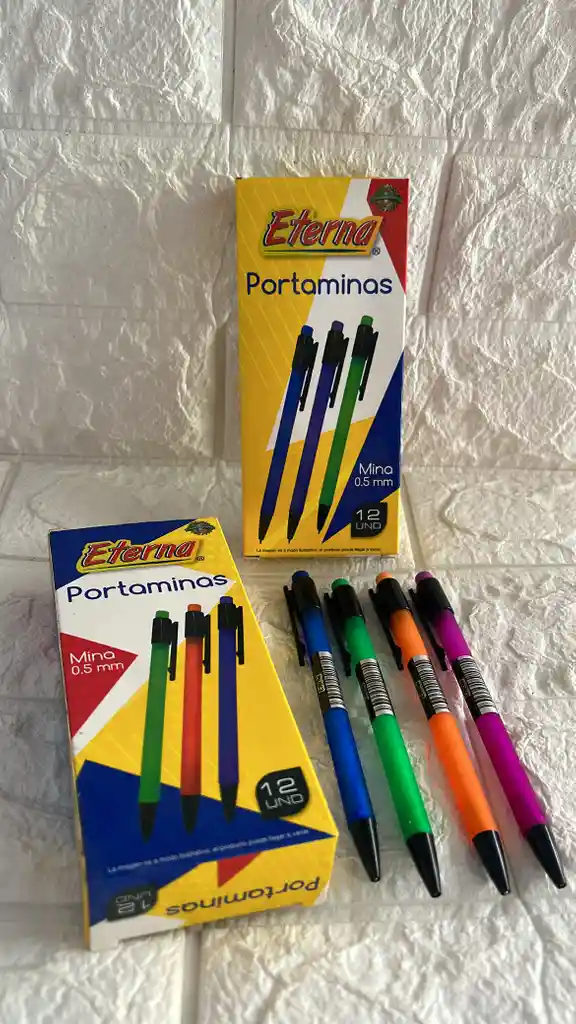 Portaminas 0.5 Eterna Caja X12