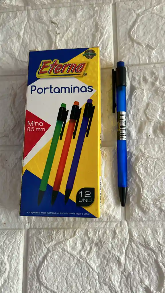 Portaminas 0.5 Eterna Azul Unidad