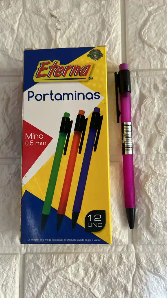 Portaminas 0.5 Eterna Morado Unidad