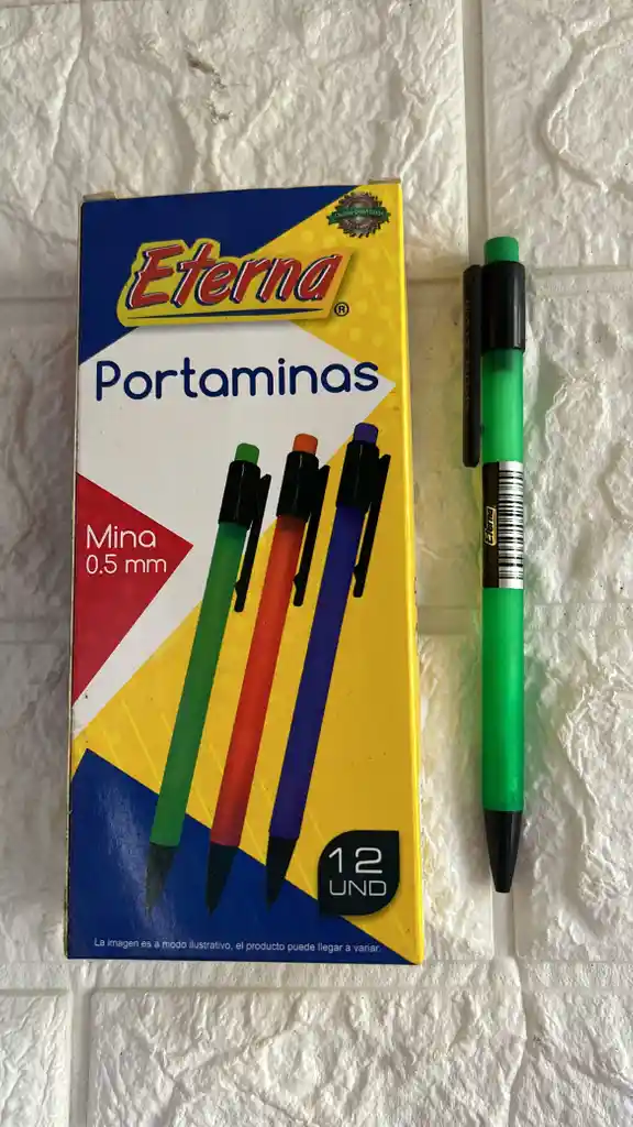 Portaminas 0.5 Eterna Verde Unidad