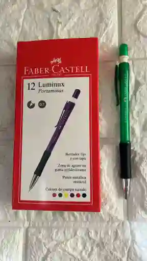 Portaminas 0.7 Faber Castell Verde Unidad